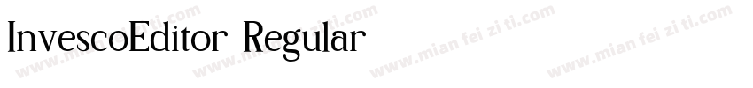 InvescoEditor Regular字体转换